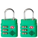 FPM Milano Accessories Padloccks - TSA Schlösser(Paar) (screaming green)