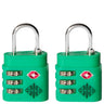 FPM Milano Accessories Padloccks - TSA Schlösser(Paar) (screaming green)