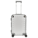 FPM Milano Bank S Aluminium Spinner 53 - 4-Rollen-Kabinentrolley 53 cm (moonlight silver)