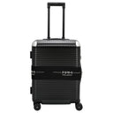 FPM Milano Bank Zip Deluxe Spinner 55 M - 4-Rollen-Kabinentrolley 55 M cm (eclipse black)