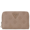 Guess Cresidia II SLG Med Zip Around - Geldbörse (dark taupe logo) - Markenkoffer