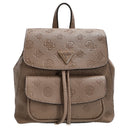 Guess Cresidia II SML - Rucksack (dark taupe logo) - Markenkoffer