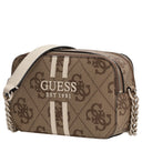 Guess Noelle II Crossbody - Umhängetasche 20 cm (latte logo) - Markenkoffer