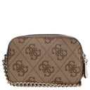 Guess Noelle II Crossbody - Umhängetasche 20 cm (latte logo) - Markenkoffer