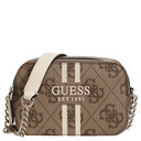 Guess Noelle II Crossbody - Umhängetasche 20 cm (latte logo) - Markenkoffer