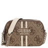 Guess Noelle II Crossbody - Umhängetasche 20 cm (latte logo) - Markenkoffer
