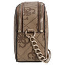 Guess Noelle II Crossbody - Umhängetasche 20 cm (latte logo) - Markenkoffer