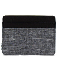 Herschel Charlie - Kreditkartenetui 4cc 10 cm RFID (raven crosshatch) - Ansicht 3