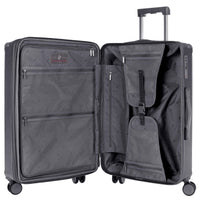 Heys Luxe - 4-Rollen-Trolley M 66 cm erw. (gunmetal) - Ansicht 5