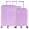 Heys Pastel - 4-Rollen-Trolley Set 3tlg. erw. (lavender)