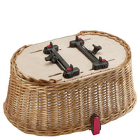 KLICKfix Doggy Basket 40 - Hundefahrradkorb (Korbklip) 52 cm (braun) - Ansicht 2