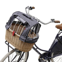 KLICKfix Doggy Basket Plus 40 - Hundefahrradkorb (Korbklip) 52 cm (brown/grey) - Ansicht 2