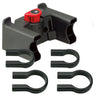 KLICKfix Lenker - Adapter universal mit Schloss (black)