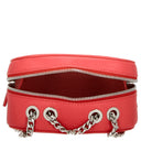 Lacoste Croco Crew - Umhängetasche Leder 16 cm (pompier) - Ansicht 6