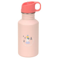 Lässig Bottle Stainless Pattern Party Edelstahl - Trinkflasche 500 ml rose/pink)