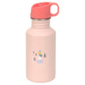 Lässig Bottle Stainless Pattern Party Edelstahl - Trinkflasche 500 ml rose/pink)