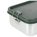 Lässig Lunchbox Stainless Steel Solid 18 cm - Brotzeitbox (Bold Dark Olive) - Ansicht 5