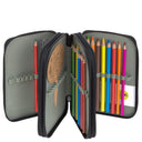 Lässig School Triple Pencil Case - Mäppchen (Unique Black) - Ansicht 3