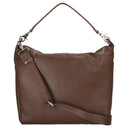 Mandarina Duck Mellow Leather Hobo - Schultertasche 33 cm (milk chocolate) - Ansicht 4