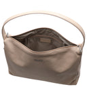 Mandarina Duck Mellow Leather Hobo - Schultertasche 42 cm (warm taupe) - Ansicht 7