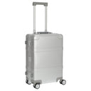 NINETYGO Metal - 4-Rollen-Kabinentrolley S 55 cm (silber) - Ansicht 5