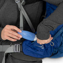 Osprey Ariel 65 Women - Trekkingrucksack 75 cm (ceramic blue, XS/S) - Ansicht 9