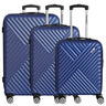 Paradise by CHECK.IN Kingston - 4-Rollen-Trolley Set 3tlg. (blau)