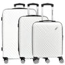 Paradise by CHECK.IN Kingston - 4-Rollen-Trolley Set 3tlg. (weiß)