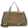 Picard Croco - Handtasche 37 cm Synthetik (cactus)