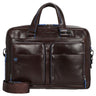 Piquadro Blue Square - Aktentasche 14" 39 cm (mahogany)