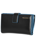Piquadro Blue Square - Damengeldbörse 12cc 15.5 cm (black) - Ansicht 3