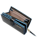 Piquadro Blue Square - Damengeldbörse 12cc 15.5 cm (black) - Ansicht 6