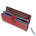 Piquadro Blue Square - Damengeldbörse 12cc 15.5 cm (red) - Ansicht 5