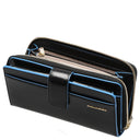 Piquadro Blue Square - Damengeldbörse 12cc 17.5 cm (black) - Ansicht 5