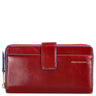 Piquadro Blue Square - Damengeldbörse 12cc 17.5 cm (red)