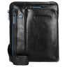 Piquadro Blue Square - Schultertasche 24.5 cm (black)