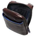 Piquadro Blue Square - Umhängetasche 22 cm (mahogany) - Ansicht 6