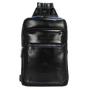 Piquadro Blue Square - Umhängetasche 30.5 cm (black)