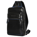 Piquadro Blue Square - Umhängetasche 30.5 cm (black) - Ansicht 2