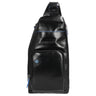 Piquadro Blue Square - Umhängetasche 36 cm (black)