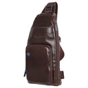 Piquadro Blue Square - Umhängetasche 36 cm (mahogany) - Ansicht 2