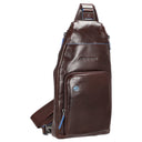Piquadro Blue Square - Umhängetasche 36 cm (mahogany) - Ansicht 5
