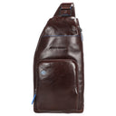 Piquadro Blue Square - Umhängetasche 36 cm (mahogany)