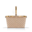 reisenthel carrybag - Einkaufskorb (frame metallic dots coffee) - Ansicht 2