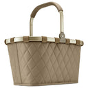 reisenthel carrybag - Einkaufskorb (frame rhombus olive)