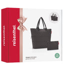 reisenthel shopper e1 - Geschenkset 2 tlg. (glossy dots black) - Ansicht 3