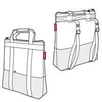 reisenthel travelling - Rucksack 43 cm (twist silver) - Ansicht 3