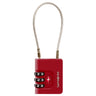 Samsonite TA Revolution Cablelock 3 Dial - Schloss (red)