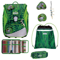 Scout Alpha DIN - Schulranzen Set 4 tlg. (Danger Dino)