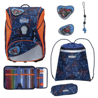 Scout Alpha DIN - Schulranzen Set 4 tlg. (Offroad)